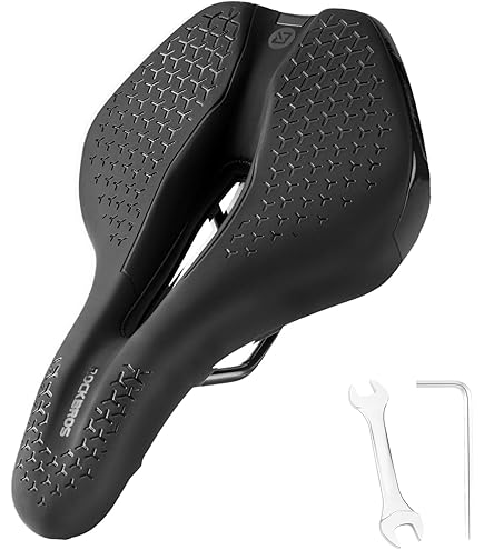 Fabric Scoop Sport Gel Radius MTB Road Bike Comfort Saddle, Black