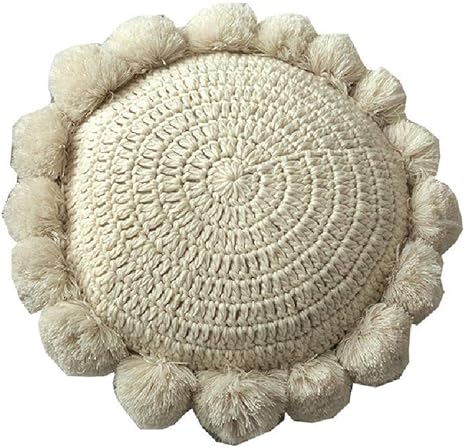 Cojines De Asiento Redondos Dormitorio De Felpa Sala De Estar Estudio