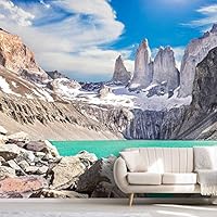 Wall Mural Natural Scenery Removable Self-Adhesive Wallpaper Wall Decoration for Bedroom Living Room - 66x96 inches