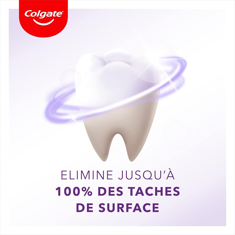 Dentifrice Blanchissant Max White Purple Reveal, Lot de 4 x 75 ml