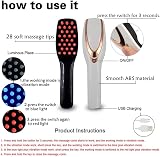 MO-UK Phototherapy Scalp Massager Comb for Hair Growth Anti Hair Loss Electric view 4