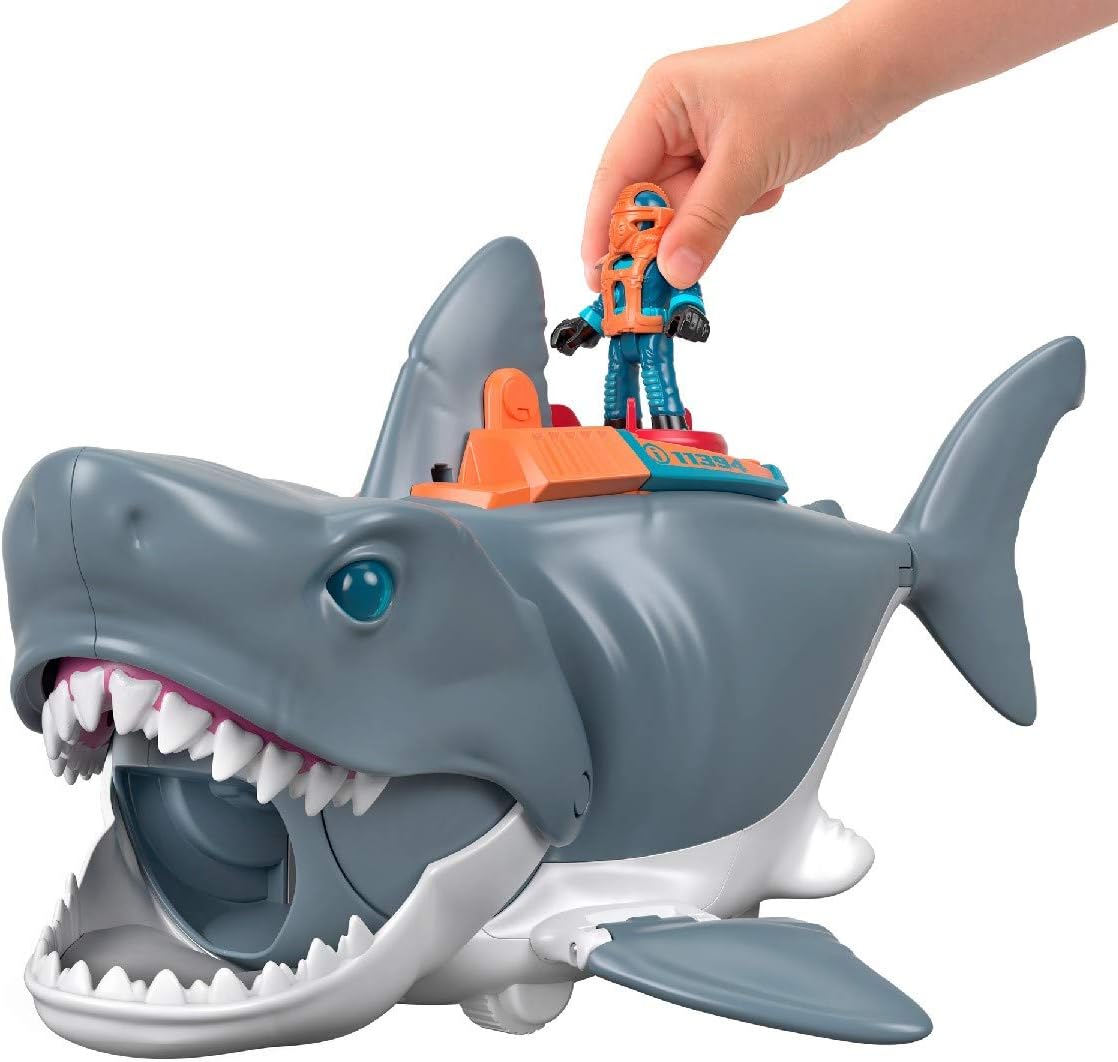 imaginext mega bite shark