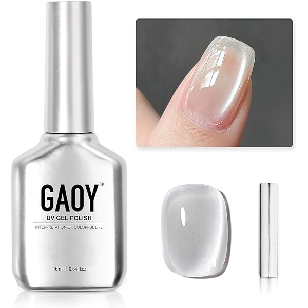 Amazon.com : GAOY Glassy Cat Eye Gel Nail Polish, 16ml
