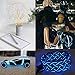 ZITRADES EL Wire 9ft, Portable Neon Lights for Parties, Halloween, Blacklight Run, DIY Decoration (15ft, Red/Green/Blue/Pink)