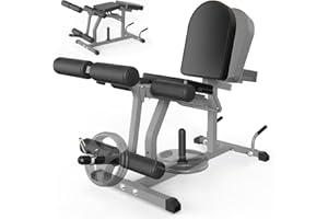 Z ZHICHI 2-in-1 Adjustable Leg Extension and Curl Machine, Easy Transition, Home Gym Leg Machine, Weight Capacity 660LBS