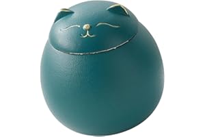 Toyvian Ceramic Tea Canister Airtight Tea Leaf Storage Jar with Lid for Kitchen and Home