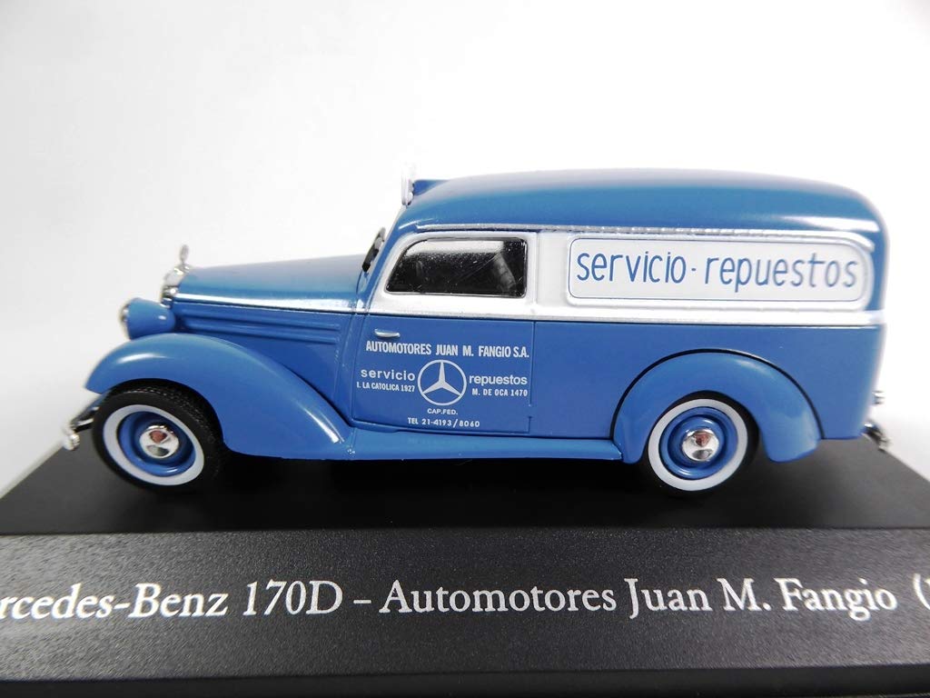 OPO 10 - Mercedes-Benz 170D Automotors Juan Manuel Fangio 1954 Collection van 1/43 (SA21)