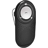 Bluetooth Cell Phone Car Speakerphones TIANSHILI Wireless HandsFree Talking Visor Clip Car Kit Auto On Off,Dual Link Connecti