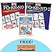 Pokeno Party Pack: Original Pokeno, Pokeno 2, and Lo-Vision Pokeno Card Games with Free Brybelly Last Chip Standing Dice Game