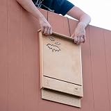 Ferplast Bat House Wooden Bat Box FSC Natural Eco Protection Mosquitoes Insects view 6