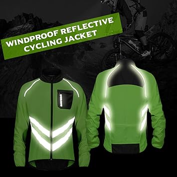 reflective bike jacket