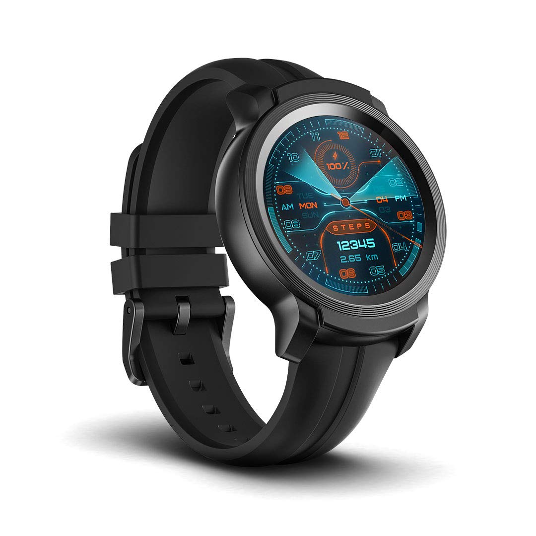 TicWatch E2, Waterproof Smartwatch with 24 Hours Heart Rate Monitor, Wear OS by Google, Compatible with Android and iOS