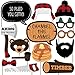 Big Dot of Happiness Lumberjack - Channel the Flannel - Buffalo Plaid Photo Booth Props Kit - 20 Count