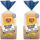Schar Gluten Free Artisan White Bread, 14.1 oz Loaves, 2-Pack, Sliced Gluten Free White Bread for Breakfast, Sandwiches, Toast, Lunch, Snacks &amp; Everyday Meals
