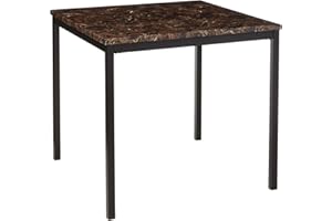 Homelegance Tempe Counter Height Table, 40" x 40", Brown