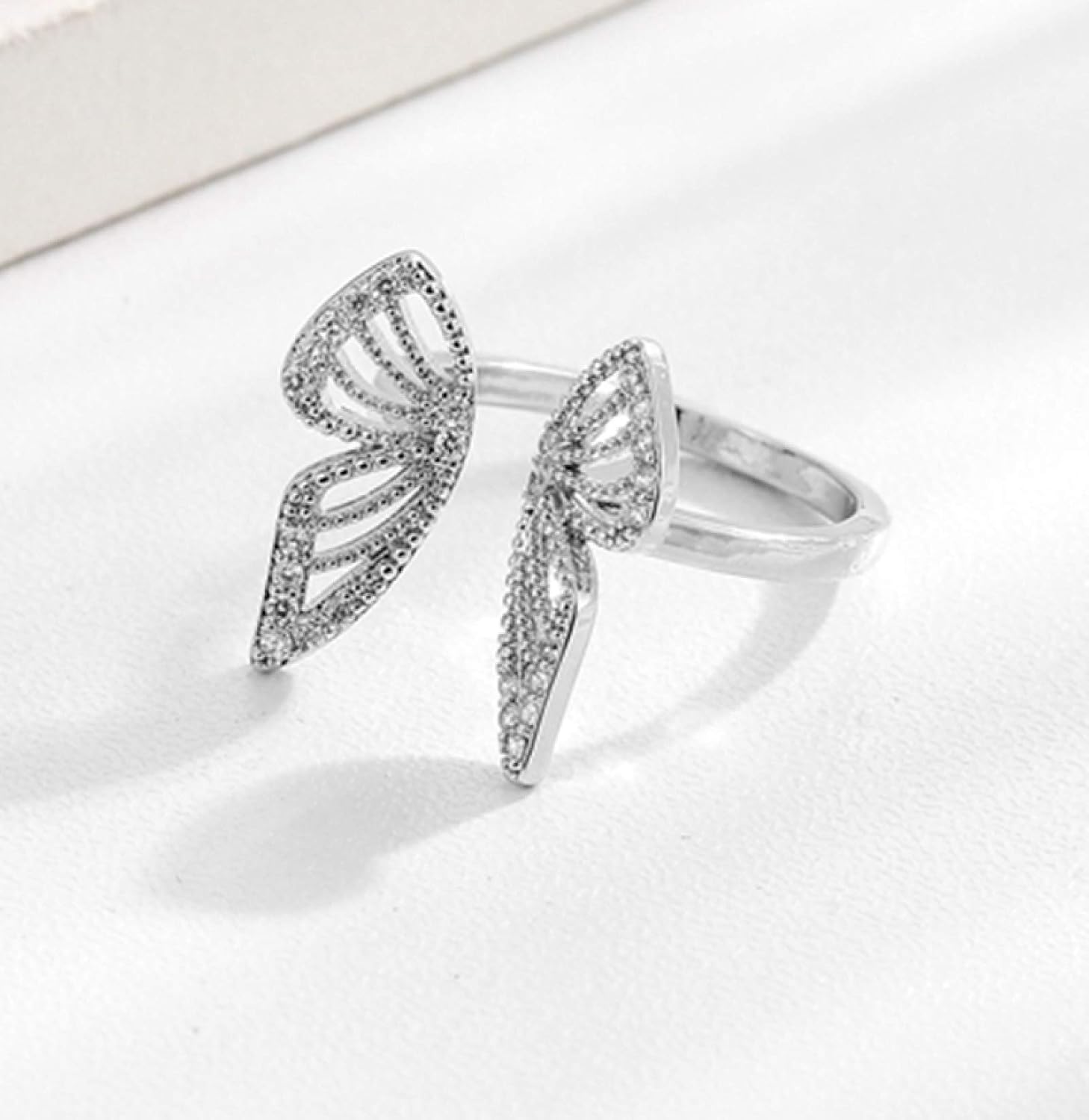 Supvox 12er Set Schmetterlingsringe - Verstellbare Kinderringe Für Party & Spiel