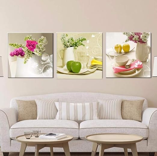 pared flores para sala cocina comedor