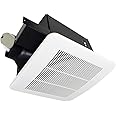 BV Bathroom Exhaust Fan 150CFM - Bathroom Fan 2.0 Sones, 4" Duct Collar,Rooms Up to 150 Sq. Ft.| Energy-Saving Ventilation Fan, Stainless Steel - No Attic Access |Ultra-Quiet & HVI 2100,UL Certified
