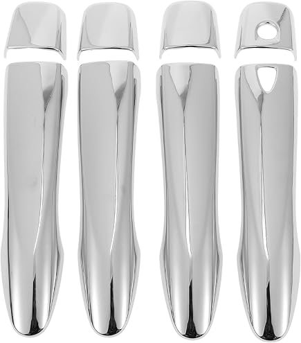 thumbnail image 2 of Kadore Chrome Door Handle Cover Trim For VW Jetta 5 Sedan 2005-2010 | Set Of 4 2 of 2