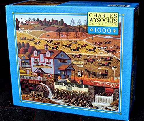 Foxy Fox Outfoxes the Fox Hunters - 1000 Piece Puzzle - Charles Wysockis Americana - #04679-S32 / #4679-S32