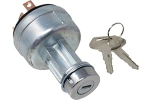 DURAFORCE 08086-10000 194155-52110 CH11696 Ignition Starter Switch for John Deere Yanmar Komatsu 20Y-06-24680