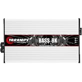 Taramps BASS 8K 1 Ohm 8000W RMS Monoblock Car Subwoofer Amplifier | PRECISION BASS CONTROL: Variable Subsonic and Low Pass filters with adjustable Bass Boost shape deep low-frequency response.