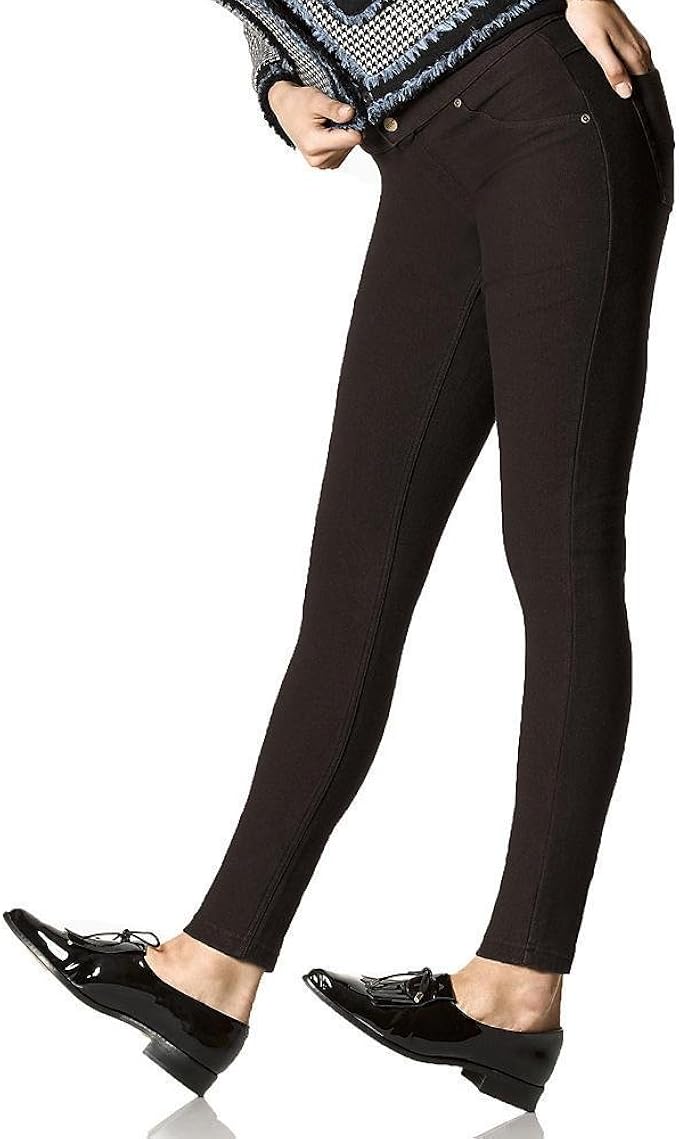 fleece lined jean leggings