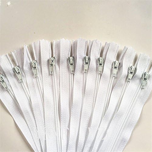 WKXFJJWZC 40pcs Mix Nylon Coil Zippers Tailor Sewer Craft (23.6 Inch) 60cm Crafter's FGDQRS