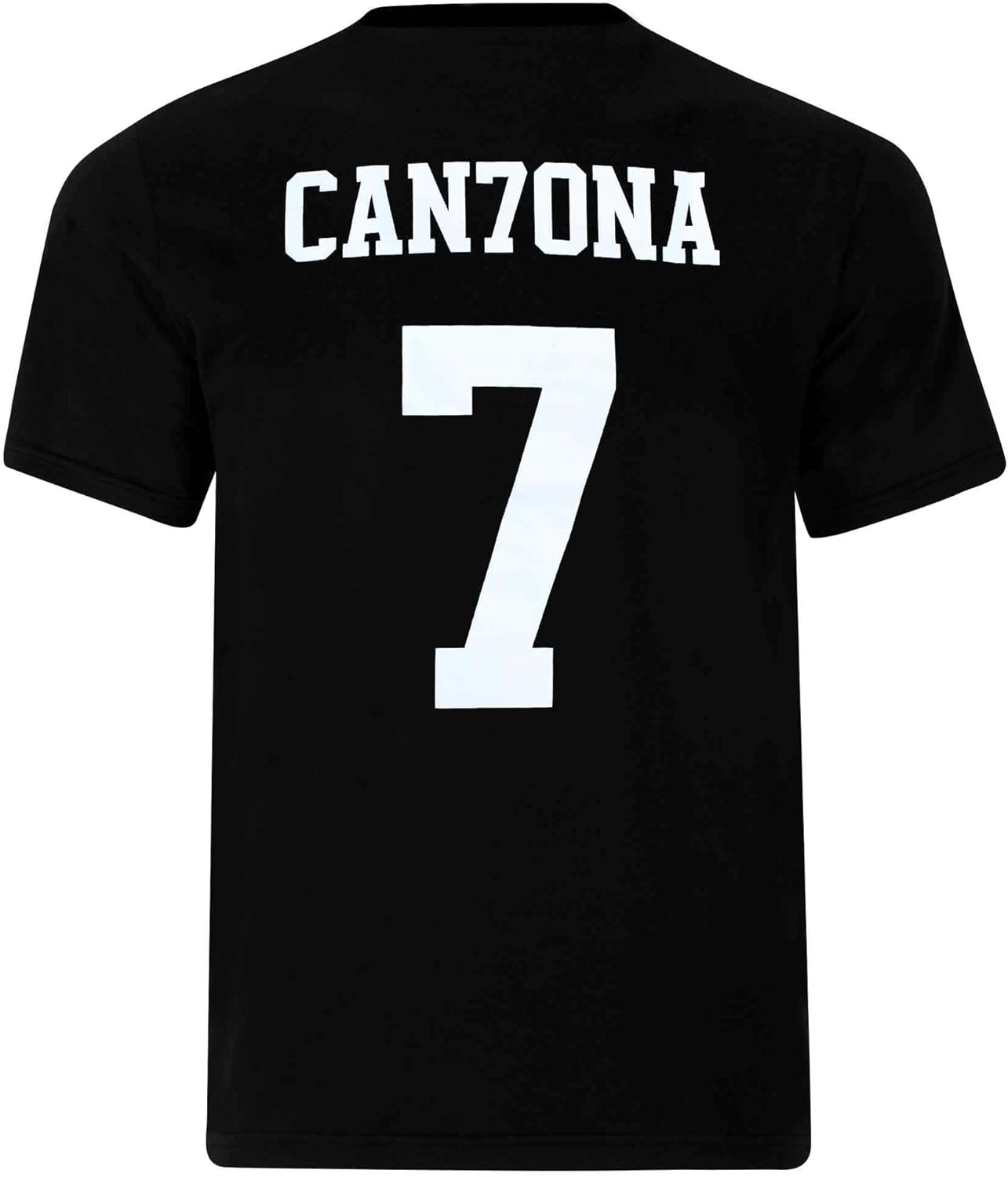 Eric Cantona MUFC & France Football Legend T-Shirt (100% Cotton Sizes S to 3XL) (X-LARGE), Black - Image 3