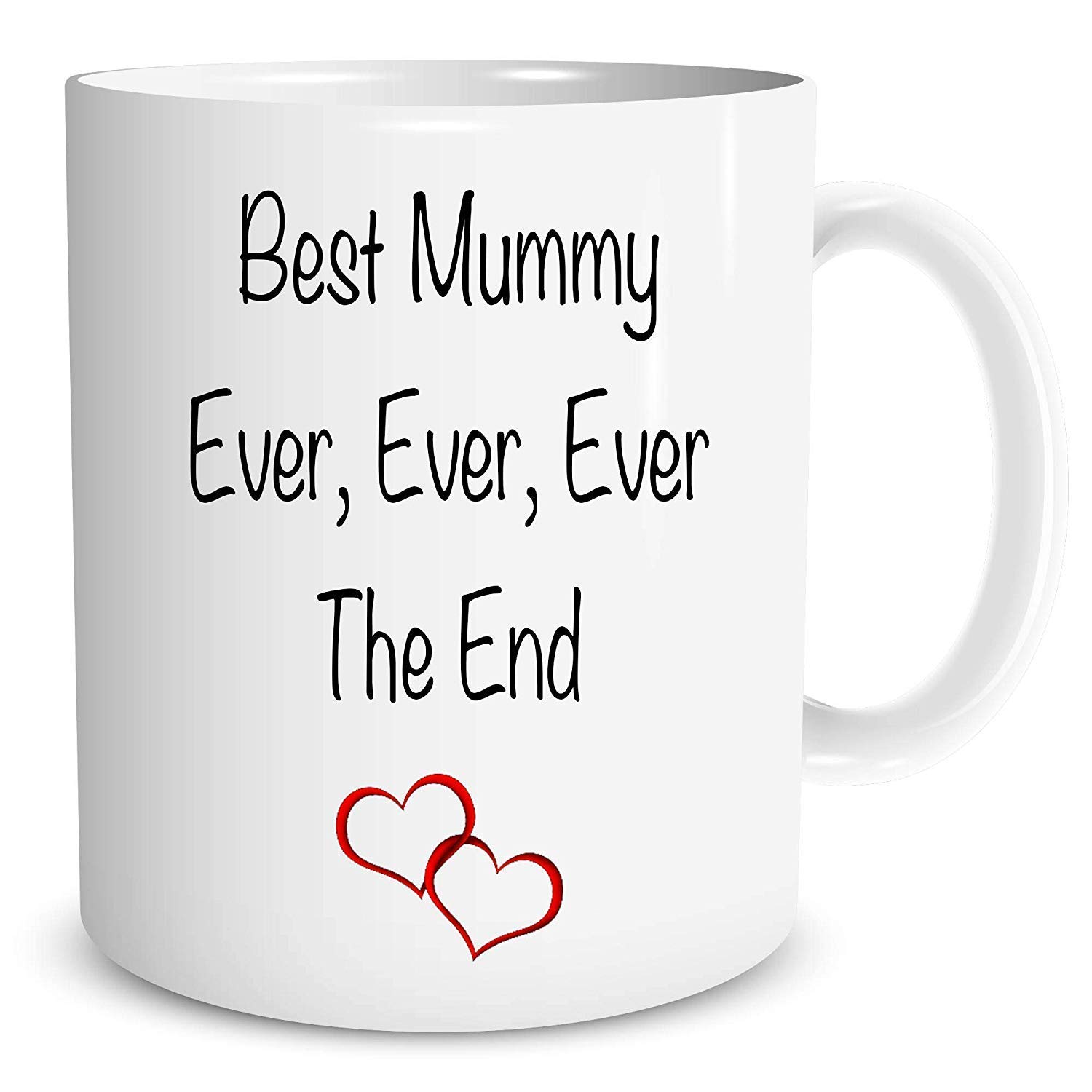 Funny Novelty Mug Best Mum Ever Mother's Day Birthday Ceramic Cup Gift WSDMUG11