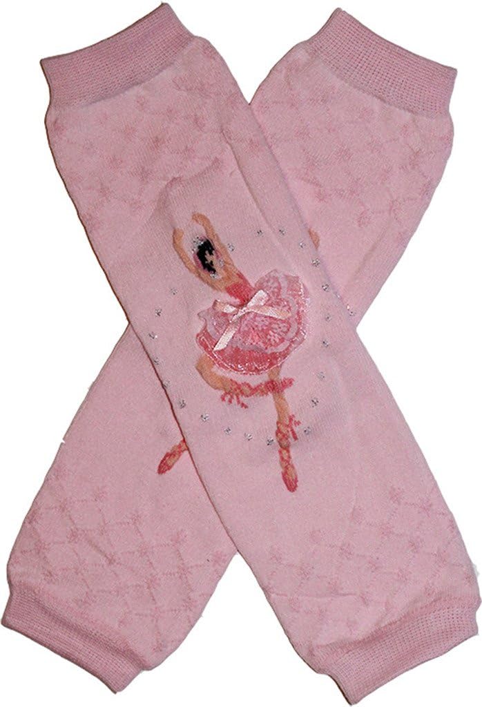 Chic Pipsqueak Baby Toddler and Kids Pink Ballerina Leg Warmers
