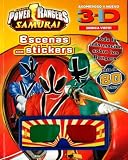 Power Rangers Samurai Escenas con Stickers (3D!) (Spanish Edition)