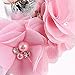 Eworld -6 Pcs Baby Golden Sliver Unicorn Horn Headband - Rose Flower Hairband Animal Photo Props with Glitter Ears for Unicorn Birthday Cosplay Party (Unicorn)
