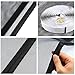 Magnetic Screen Door,Removable Screen Door with Full Frame Velcro and Heavy Duty Mesh Curtain,Fits Door Openings up to 36 x 82 Inch MAX(Black)