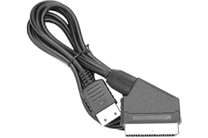 1.8m/6ft Cable Cord RGB Scart Cable Compatible with The Dreamcast DC High Quility RGB Scart Cable Compatible with The Dreamca