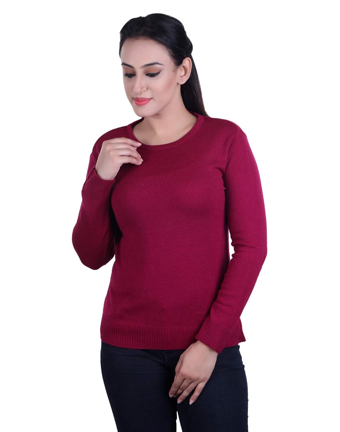 ogarti woman woolen full sleeve sweater