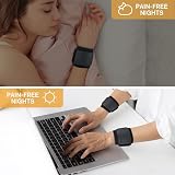 ACWOO Wrist Brace 2 Pack Adjustable Elastic Wrist Support Men Women view 6