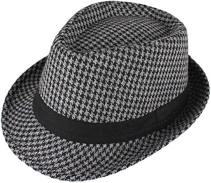 mens houndstooth hat