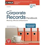 Corporate Records Handbook, The: Meetings, Minutes & Resolutions