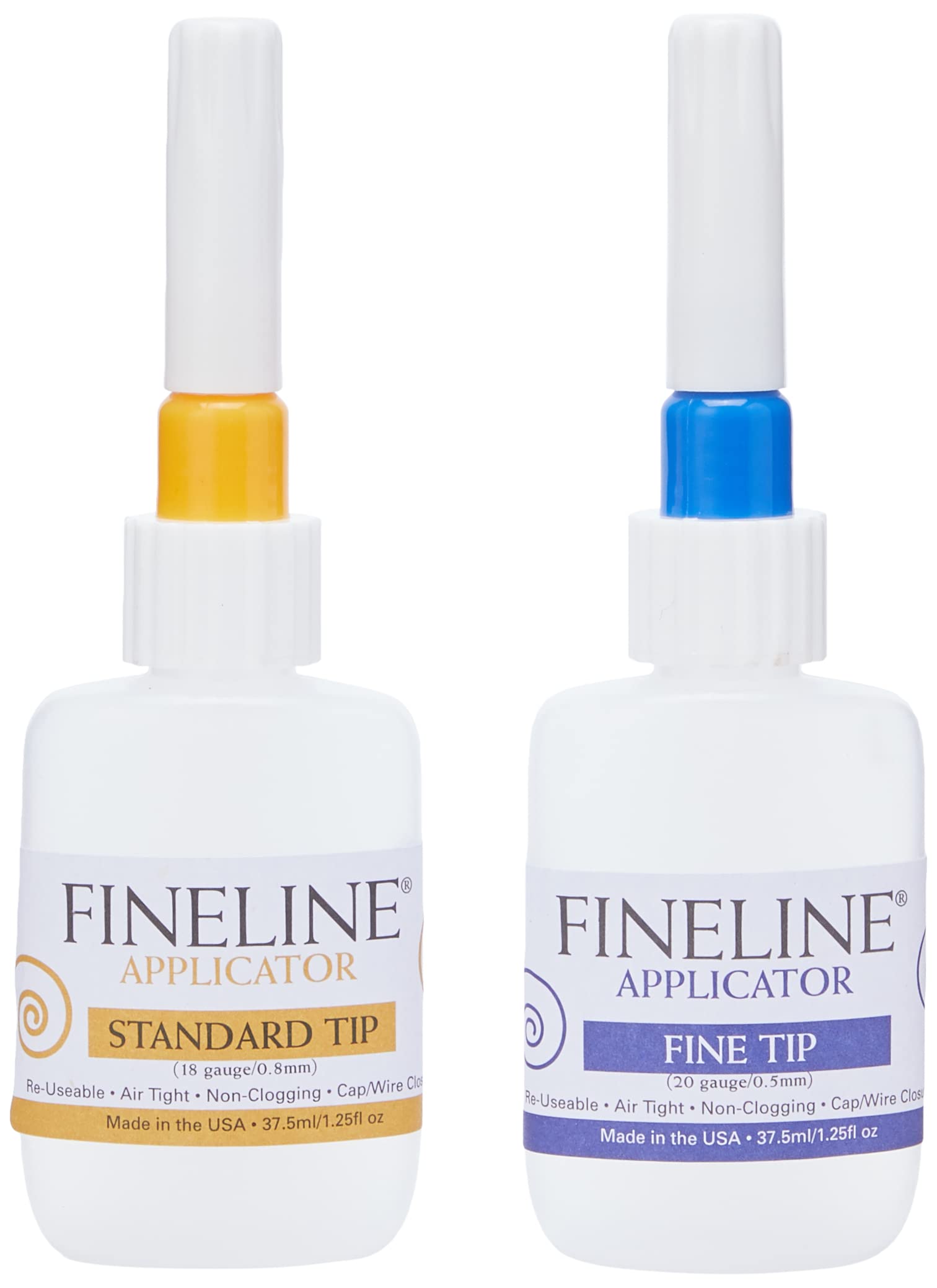 FINELINE APPLICATORS 2/PKG, 1.25oz, One Size