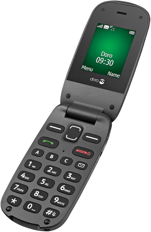 Doro PhoneEasy 606 Sim Free Mobile Phone Graphite Amazon.co.uk