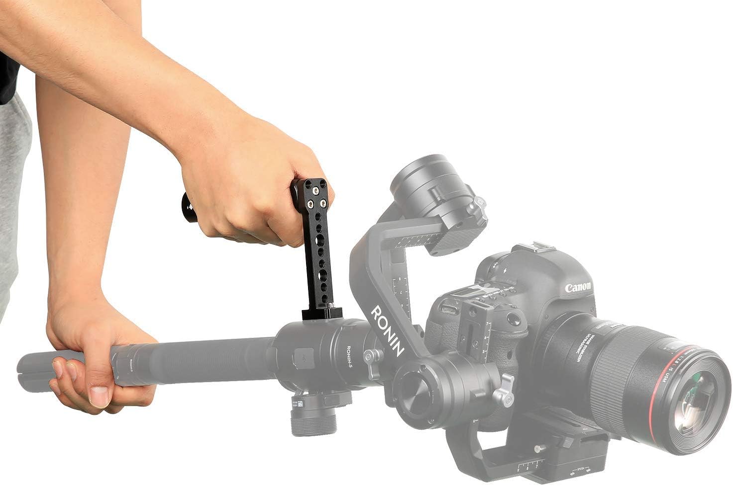 fotowelt Ronin S Handle Grip Gimbal Extension Grip Holder Mount for Ronin S Gimbal Stabilizer