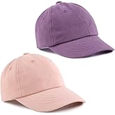 Peecabe Plain Toddler Baseball Hat Unisex Cotton Kids Trucker Hat Adjustable Baby Boys Sun Caps Girls Baseball Cap 1-5Y