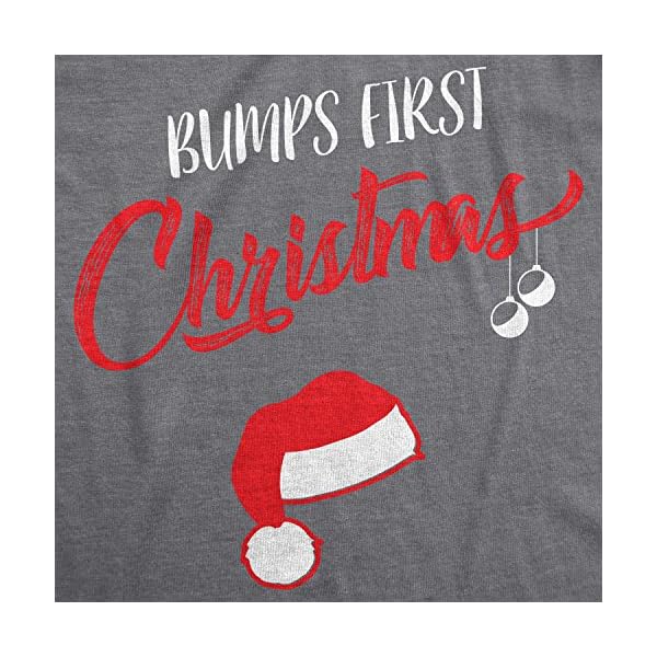 Bumps First Christmas Maternity Shirt Funny Merry Tee for New Pregnant Family - Image 4