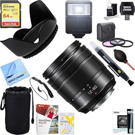 Panasonic H Fs160 Lumix G Vario 12 60mm F3 5 5 6 Amazon Co Uk Camera Photo