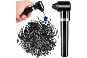 BYSITER Ink Mixer Tattoo Pigment Mixer Machine with 100Pcs Mixing Sticks Eyebrow Color Makeup Tattoo Ink Pigment Black Electric Agitator Machine for Microblading Tattooing Supplies Tattoo Supply Tool