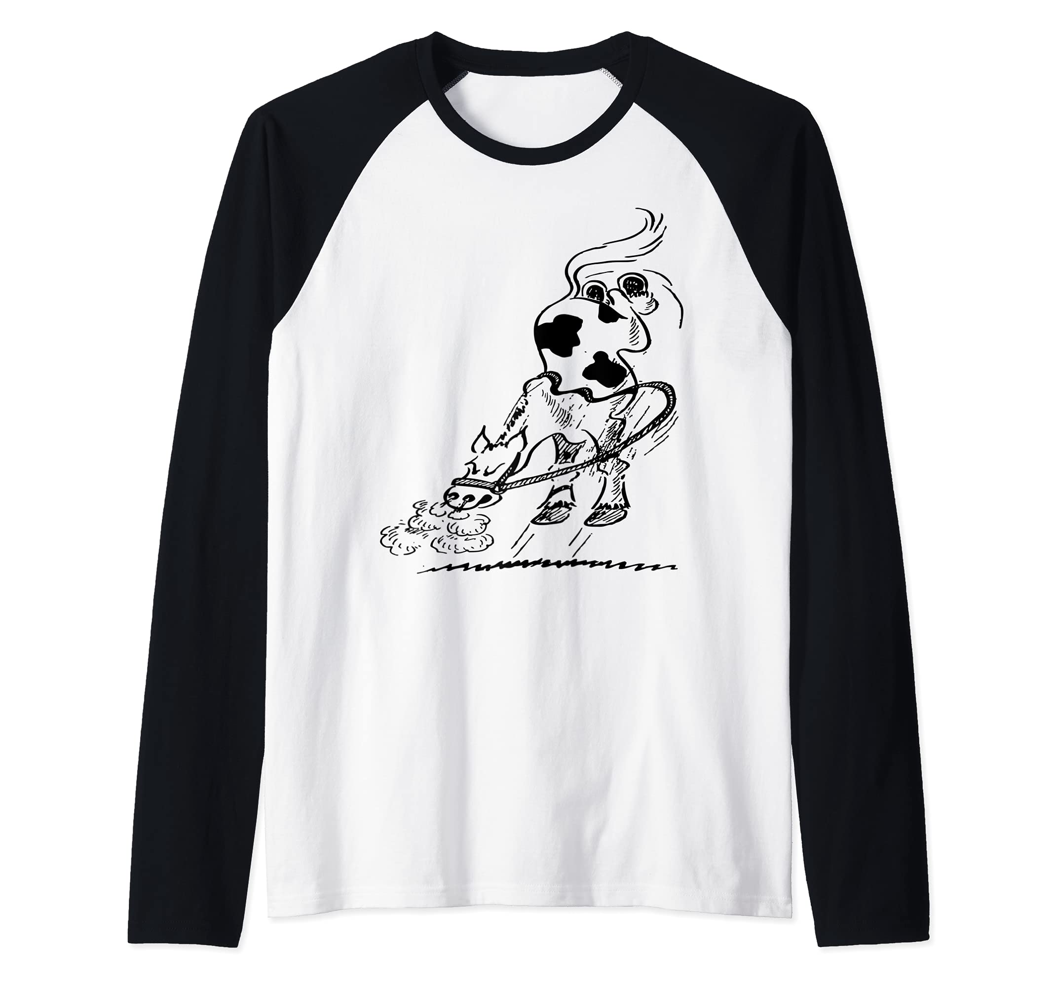 Bucking Horse Raglan Baseball Tee