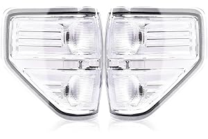 PIT66 Tail Lights,Compatible with 2009 2010 2011 2012 2013 2014 Ford F150 Tail Lamp Driver And Passenger Side Rear Lamp Brake Taillights Assembly Accessories