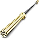 E.T.ENERGIC 7FT Alloy Steel Olympic Barbell, 1500LB 45LB | 28mm knurled grip bar with needle bearings, chrome finish, 2-inch plate fit, and 1500LB capacity for heavy lifts