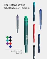 LAMY T10 Green Ink Cartridges Set of 4 Large Capacity 1.25 ml view 4